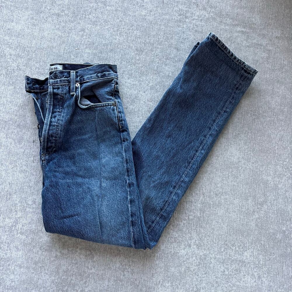 Agolde Blue Flare & Wide Leg Jeans